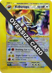 Kabutops - 12/12 (Box Topper) (012/012) [Jumbo Cards]