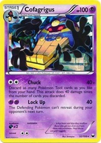 Cofagrigus - 52/108 (Cracked Ice Holo) (052/108) [Deck Exclusives]