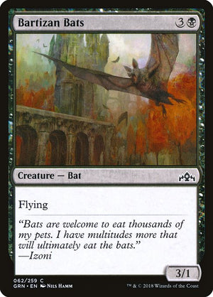 Bartizan Bats (62) [Guilds of Ravnica]