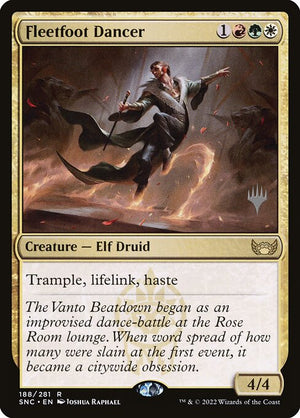 Fleetfoot Dancer (188p) [Streets of New Capenna Promos]