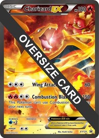 Charizard EX - XY121 (XY Black Star Promos) (XY121) [Jumbo Cards]