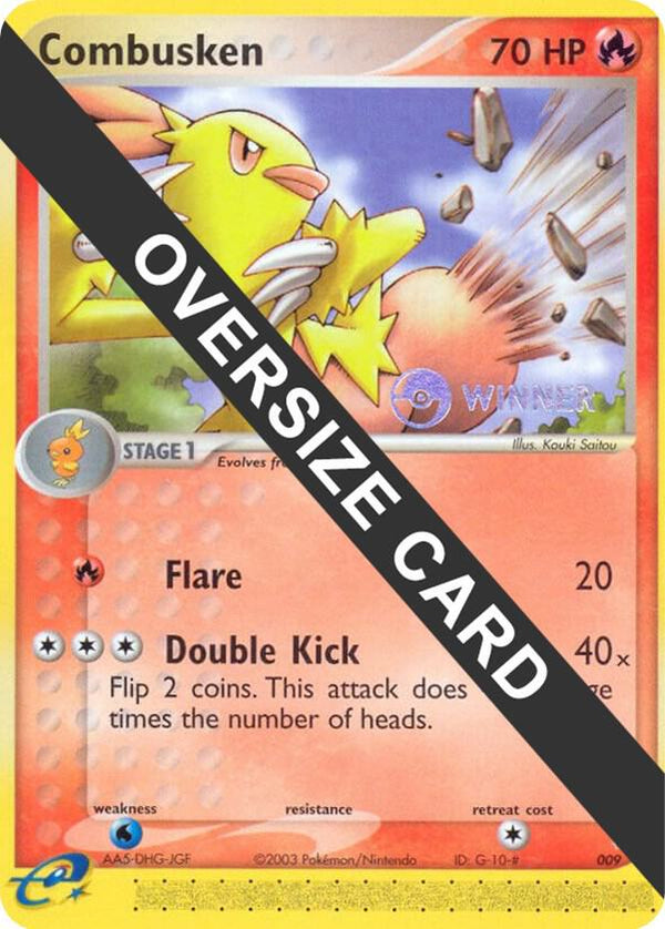 Combusken - 009 (Nintendo Black Star Promo) [Jumbo Cards]