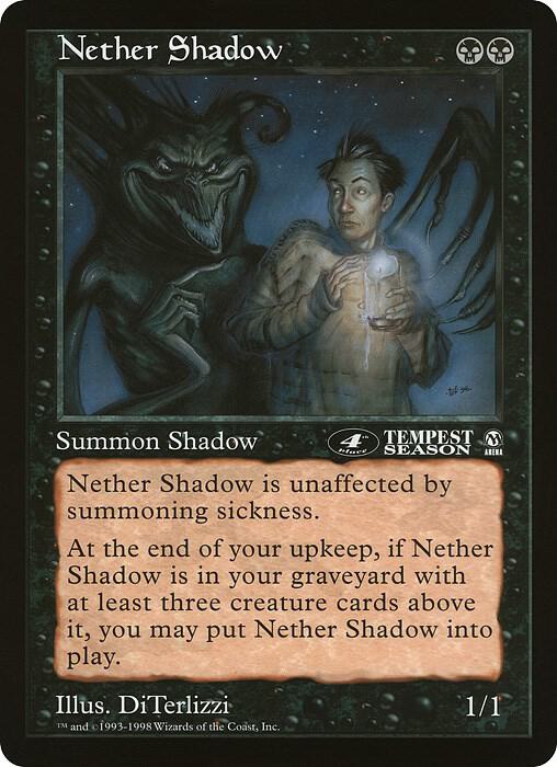 Nether Shadow (4th Place) (Arena League) [Oversize Cards]