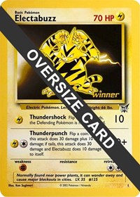 Electabuzz - 1 (Best of Game 1 Promo) (001) [Jumbo Cards]