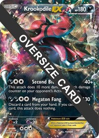 Krookodile EX - XY25 (XY25) [Jumbo Cards]