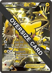 Pikachu EX - XY124 (XY124) [Jumbo Cards]