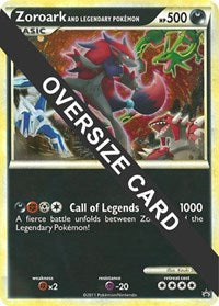Zoroark and Legendary Pokemon (World of Illusions Promo) [Jumbo Cards]