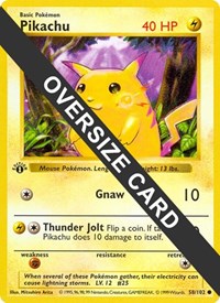 Pikachu - 58/102 (058/102) [Jumbo Cards]