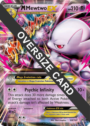 M Mewtwo EX - 64/162 (064/162) [Jumbo Cards]