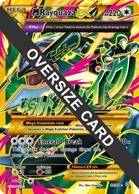 M Rayquaza EX - 98/98 (098/098) [Jumbo Cards]