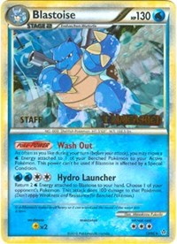 Blastoise - 13/95 (Prerelease) [Staff] (13/95) [HGSS Promos]