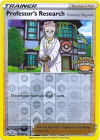 Professor's Research - 178/202 (Regional Championships) (178/202) [League and Championship Cards]