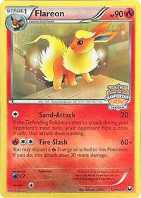 Flareon - 12/108 (Regional Championships) (012/108) [League and Championship Cards]