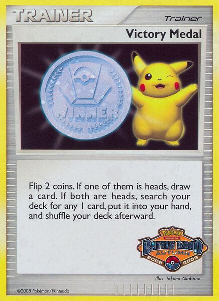 Victory Medal - 2008-2009 (Battle Road Autumn) [League and Championship Cards]