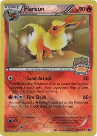 Flareon - 12/108 (Regional Championships) [Staff] (012/108) [League and Championship Cards]