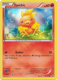 Torchic - 25/160 (Sheen Holo) (025/160) [Miscellaneous Cards and Products]