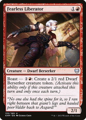 Fearless Liberator (135) [Kaldheim]