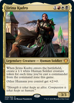 Jirina Kudro (Commander 2020) (8) [Oversize Cards]