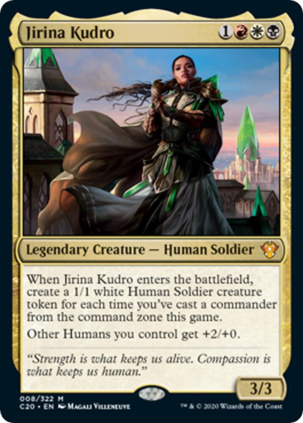 Jirina Kudro (Commander 2020) (8) [Oversize Cards]