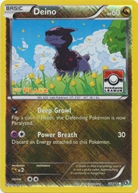 Deino - 97/113 (Pokemon League) [1st Place] (097/113) [League and Championship Cards]