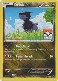 Deino - 97/113 (Pokemon League) [3rd Place] (097/113) [League and Championship Cards]