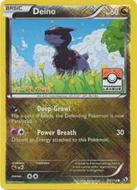 Deino - 97/113 (Pokemon League) [4th Place] (097/113) [League and Championship Cards]