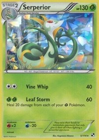 Serperior - 5/114 (Cracked Ice Holo) (005/114) [Deck Exclusives]