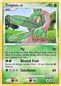 Tropius - 52/111 (Prerelease) (52/111) [Nintendo Promos]