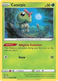 Caterpie (001/192) [SWSH02 Rebel Clash]