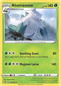 Abomasnow (013/192) [SWSH02 Rebel Clash]