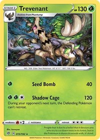 Trevenant (015/192) [SWSH02 Rebel Clash]
