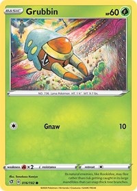 Grubbin (016/192) [SWSH02 Rebel Clash]