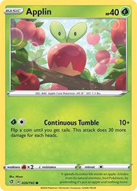 Applin (20) (020/192) [SWSH02 Rebel Clash]