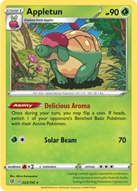 Appletun (023/192) [SWSH02 Rebel Clash]