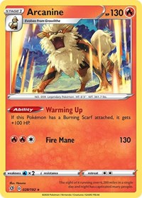 Arcanine (028/192) [SWSH02 Rebel Clash]