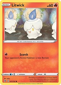Litwick (031/192) [SWSH02 Rebel Clash]