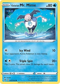 Galarian Mr. Mime (037/192) [SWSH02 Rebel Clash]