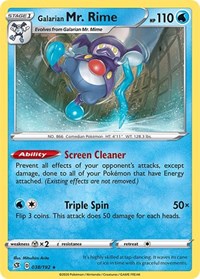 Galarian Mr. Rime (038/192) [SWSH02 Rebel Clash]