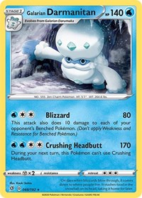 Galarian Darmanitan (048/192) [SWSH02 Rebel Clash]