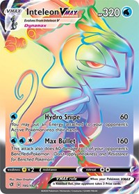 Inteleon VMAX (Secret) (195/192) [SWSH02 Rebel Clash]