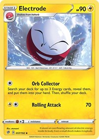 Electrode (057/192) [SWSH02 Rebel Clash]