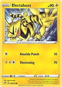 Electabuzz (058/192) [SWSH02 Rebel Clash]