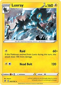 Luxray (062/192) [SWSH02 Rebel Clash]
