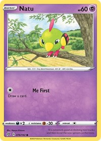 Natu (076/192) [SWSH02 Rebel Clash]