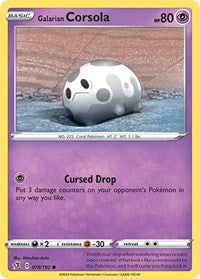 Galarian Corsola (078/192) [SWSH02 Rebel Clash]