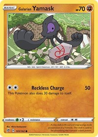 Galarian Yamask (101/192) [SWSH02 Rebel Clash]