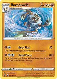 Barbaracle (104/192) [SWSH02 Rebel Clash]