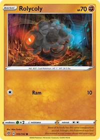 Rolycoly (105/192) [SWSH02 Rebel Clash]