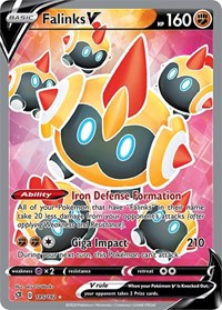 Falinks V (Full Art) (185/192) [SWSH02 Rebel Clash]