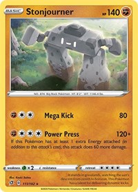 Stonjourner (111/192) [SWSH02 Rebel Clash]